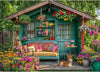 1000 Piece Puzzle for Adults, Flower House Jigsaw Puzzle