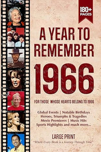 A Year To Remember 1966 History Book