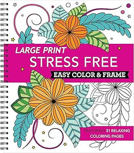 Large Print Easy Color & Frame
