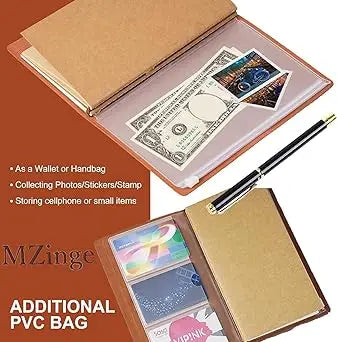 Brown leather-bound journal with embossed heart and engraved best teacher ever message by mzinge thank-you teacher gifts