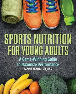 Bright orange athletic shoes with blue laces and white soles next to a green towel in sports nutrition for young adults