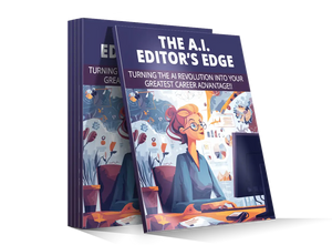 The ai editors edge product showing advanced ai technology in a sleek digital interface for content editing