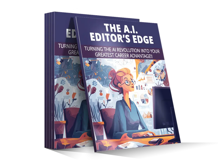 The ai editors edge product showing advanced ai technology in a sleek digital interface for content editing
